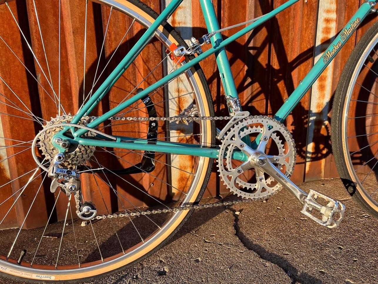 Mid 80’s Teal Nishiki Olympic 12 Mixte-3